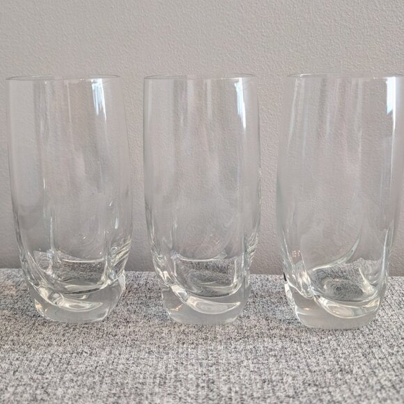 Luigi Bormioli "Ravel" Highball/Drinking Glasses, Set of 3 - Picture 1 of 8